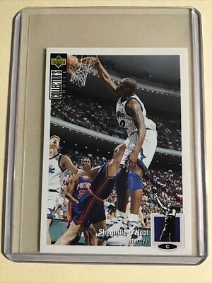 1995-96 Upper Deck EUROPEAN Sticker #195 Shaquille O'Neal - NM-MINT  t660