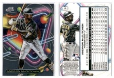 2023 Topps Cosmic Chrome Baseball Andrew McCutchen Base #125 Pittsburgh Pirates