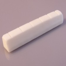 Quality 43mm x 6mm x 9mm six string Bone Guitar Top Nut