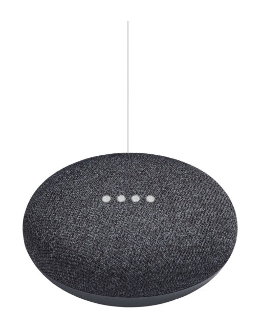 Google Home Mini Smart Assistant - Charcoal (GA00216-US) for sale online |  eBay