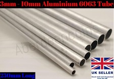3mm - 10mm Aluminium 6063 Tube Pipe Weldable Shaft Rod RC Car Boat Train Model
