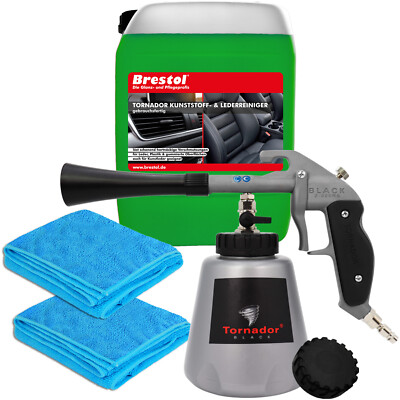 Tornador Black Z-020RS Reinigungspistole SET Lederreiniger Kunststoffreiniger
