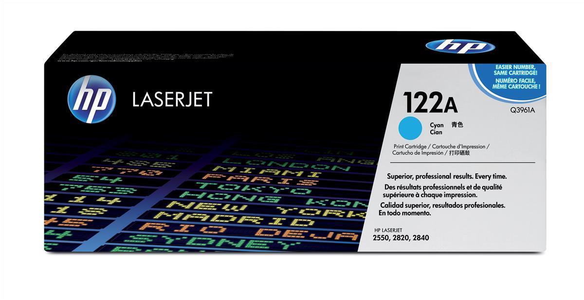 Genuine HP Q3961A Cyan Toner Cartridge LJ 2550 A- VAT Inc