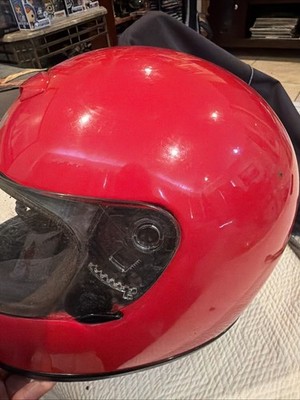 SHOEI TZ-1 Dot Motorcycle Helmet Size Medium Vintage Made In Japan