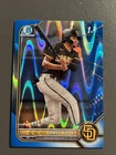 2022 Bowman Chrome Prospects James Wood 1st Blue Lava Refractor /150 #BCP-108