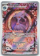 Pokemon Mismagius 212/193 Paldea Evolved Illustration Rare Holo NM on eBay