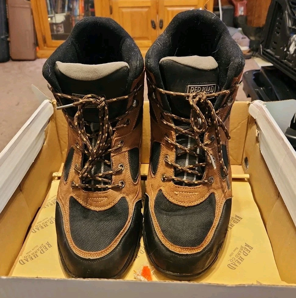Men’s Red Head Waterproof Hiking Boots Size 14M