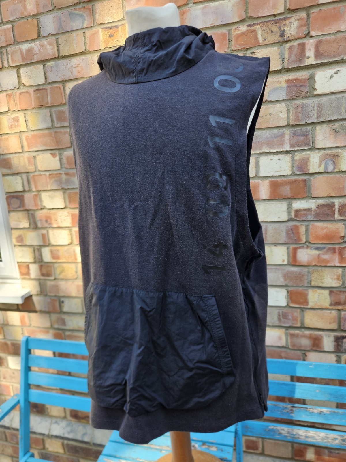 Nike Tech Pack Jumper Sleeveless Mens Pullover Hooe Sweater Gym Run Sports Uk L image 2