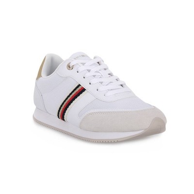 Schuhe Universal Damen Tommy Hilfiger Ybs Essential Runner FW07163YBS Weiß