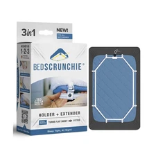 BED SCRUNCHIE Sheet Holder Straps - Heavy Duty Gripper Clips - Strengthened P...