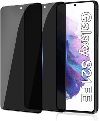 2-Pack Privacy Tempered Glass Screen, Anti-Spy for Samsung Galaxy S21 FE 5G