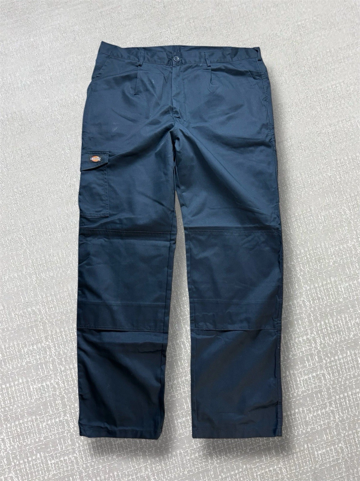 Dickies Cargo Trousers Mens Size W40 Tall Navy Designer Vintage Workwear 90s Y2K