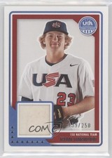 2023 Panini USA Baseball Stars & Stripes Material 139/250 Ryan Harwood 0it8