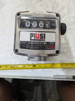 PIUSI K150 HIGH FLOW METER 3.5BAR 50 PSI GALONS 