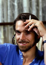 Jeremy Irons at Jeremy Irons 1984 Portrait Session at Unspecified - Old Photo