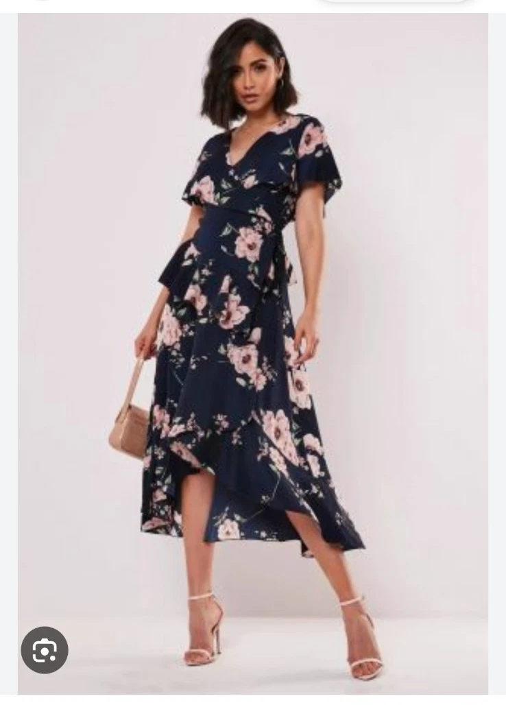 sachin and babi light blue dress MissGuided Navy Off The Shoulder Bodycon Dress Size 10 main image 1