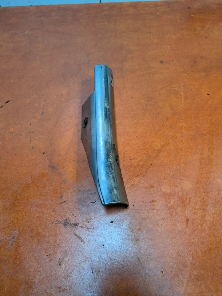 Yamaha XS1100S XS 1100 S 1979 silenciador de escape lateral izquierdo protector térmico Foto 4 de 4