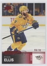 2019-20 Upper Deck Overtime Red Foil 90/99 Ryan Ellis #34 0fa7