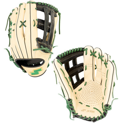 SSK ZSLOW DIMPLE 13.5  Slowpitch Softball Glove ZSD-1350CMLBLKFOR3
