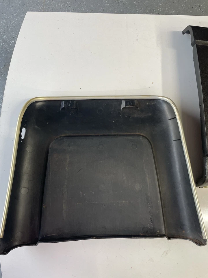 Juego de respaldos de asiento negros 68-72 Chevelle Nova GTO Skylark Cutlass 442 OEM Foto 4 de 4