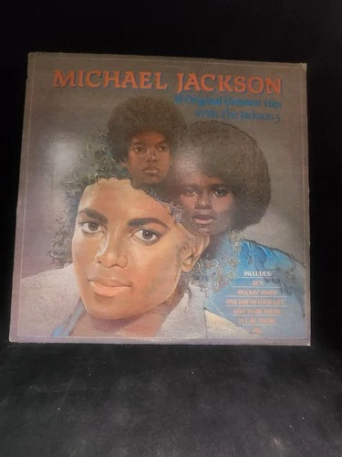 Michael Jackson 14 Original Greatest Hits With Jackson 5 Vinyl Record 12"