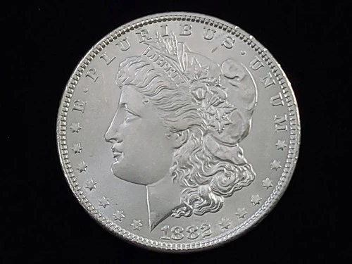 1882 Morgan Silver Dollar Brilliant Uncirculated NICE!