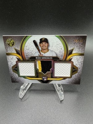 2024 Topps Triple Threads - Rookie Team Relics Nick Gonzales #RTR-NG /36  RC