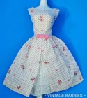 Vintage Barbie Doll Garden Party #931 Dress MINTY ~ 1960's