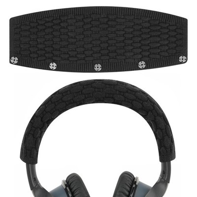 Geekria Headphone Headband Cover for Bose QC35 II, QC25 (Black)