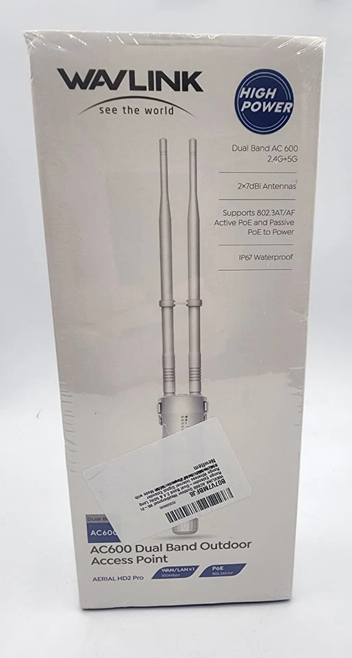 Extender, AC600 High Power Dual Band 2.4+5G Wireless Router/AP/Wi-Fi Range - Image 2 of 2