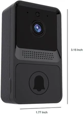 Rechargeable Safety Home Wireless Video Doorbell with Night Vision Function APP