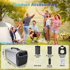 Portable 5000BTU Camping Outdoor Caravan Tent Portable Air Conditioner DC 12V AC