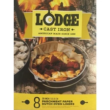 Lodge Dutch Oven Parchment Paper Liner