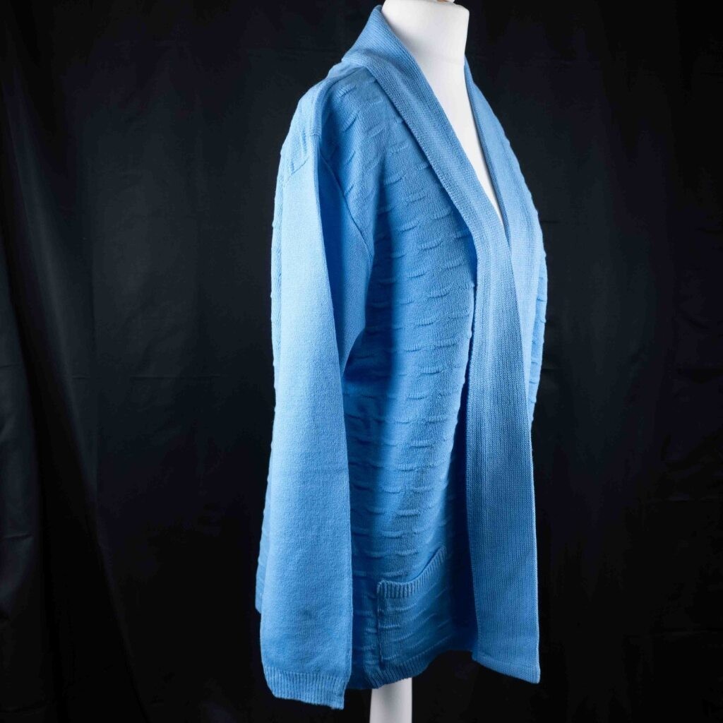 Monique Collection Blue Cardigan Size L/XL NWT image 2