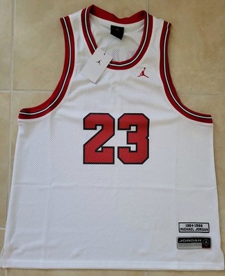 Nike Air Jordan Essentials Chicago Bulls #23 Jersey Men's L $80 HV9375-100 NWT