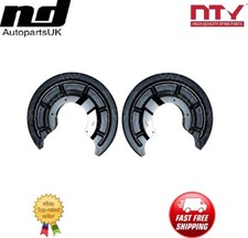 Rear L+R Brake Disc Dust Cover Plate Shield For Renault Megane Scenic 02-09 PAIR