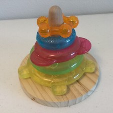 GREEN SPROUTS Stacking Toy / Teething Toy. Excellent/Mint Condition.
