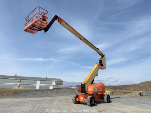 JLG 800AJ 2013 80' 4x4 diésel pluma articulada elevación hombre aéreo SkyPower bidadoo