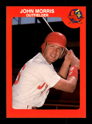 1987 Hamilton Printing # 20 John Morris Card (ML) Louisville Redbirds