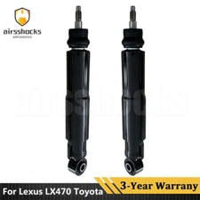 Pair Rear Shock Absorbers Left Right for Lexus LX470 Toyota Cruiser UZJ100 4.7L