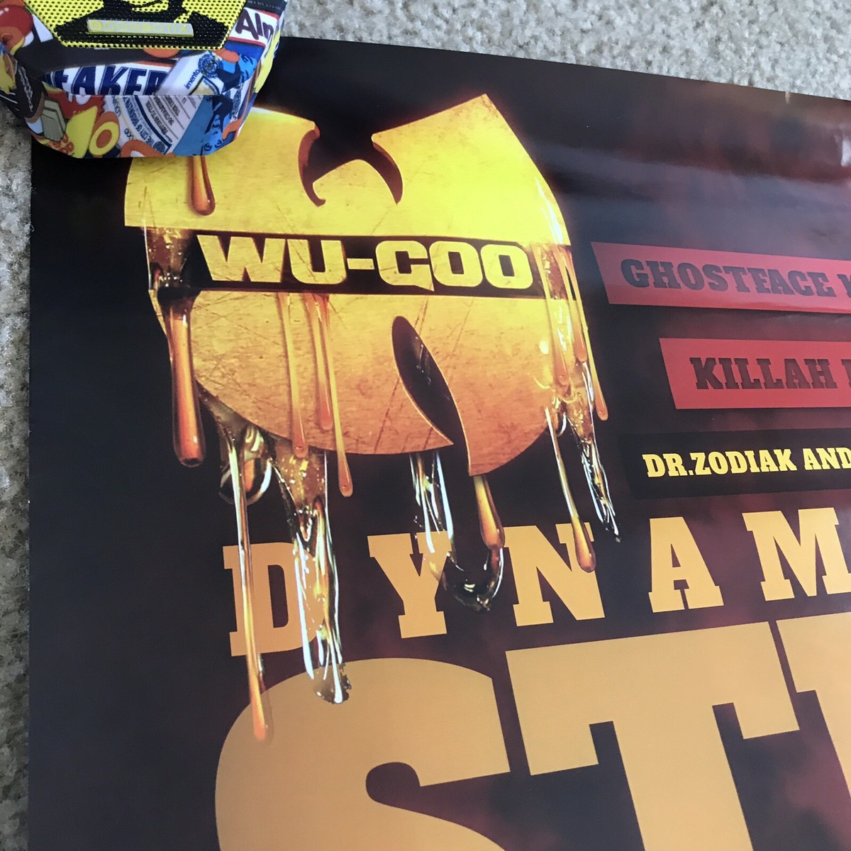 🔴 Wu-Tang Ghostface Killah Killah Priest Poster Signed