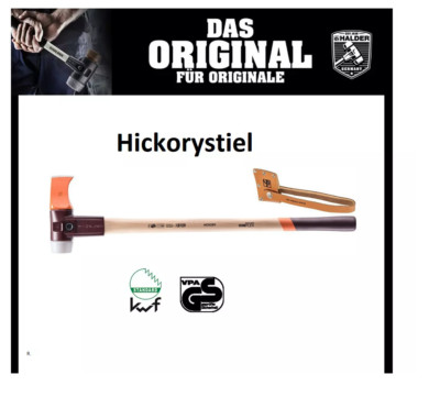 HALDER Spalthammer SIMPLEX 4100g Stiel-L.850mm Hickorystiel  3007.160