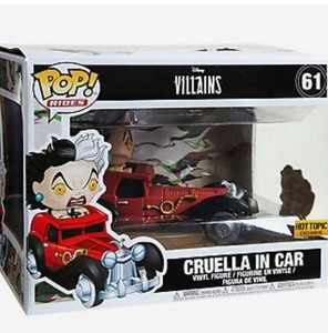 funko cruella in car