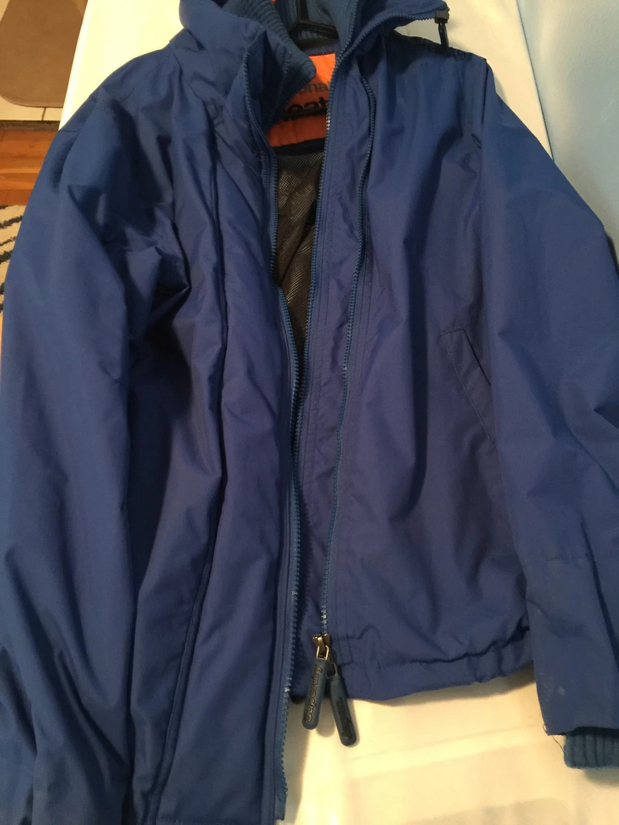 Men's Superdry Japan The Windcheater Medium Jacket Size M Royal Blue FREE  SHIP | eBay