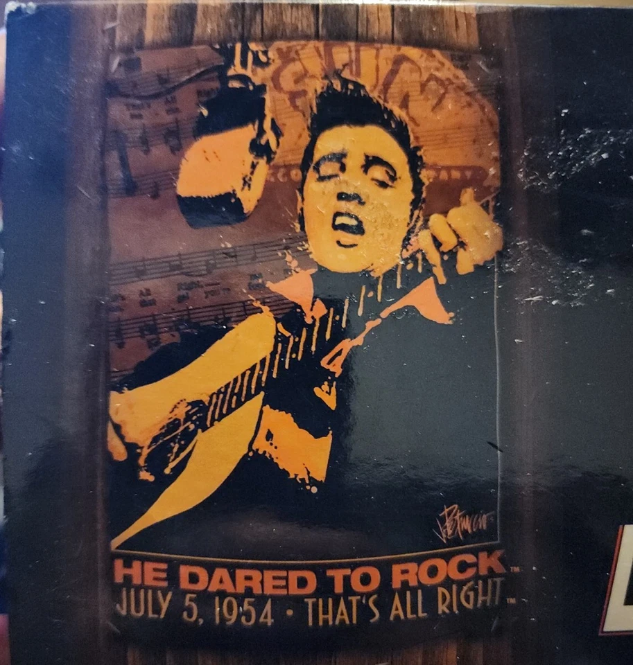 Bill Elliott #6 Stock Car Elvis Presley 2004 Platinum Series BANK 1:24 Action  - Image 3 of 4