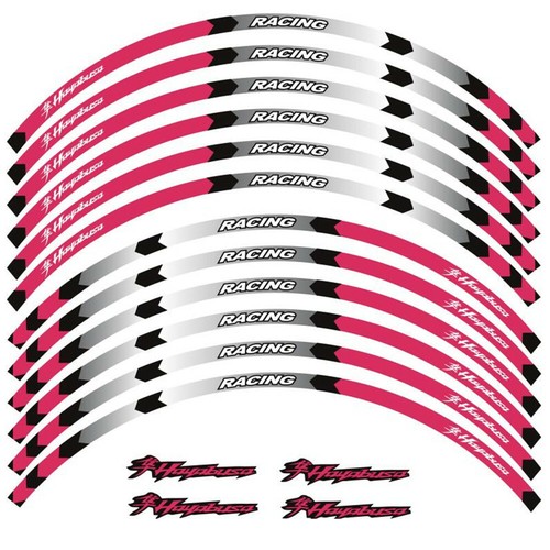 Rim Stripes Wheel Decals Tape Stickers For Suzuki Hayabusa GSX1300R 1999-2023 - Picture 11 of 48