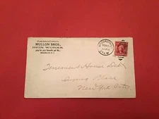 U.S Mullon Bros Iron Works Brooklyn NY 1903 stamp cover R36144