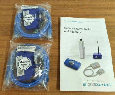 2Stk (1Stk/75eur) Gridconnect GC-AK-TMP temperature sensor DATA LOGGER ETHERNET