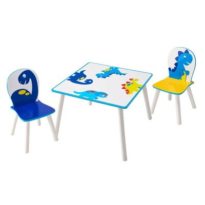 childrens dinosaur table and chairs