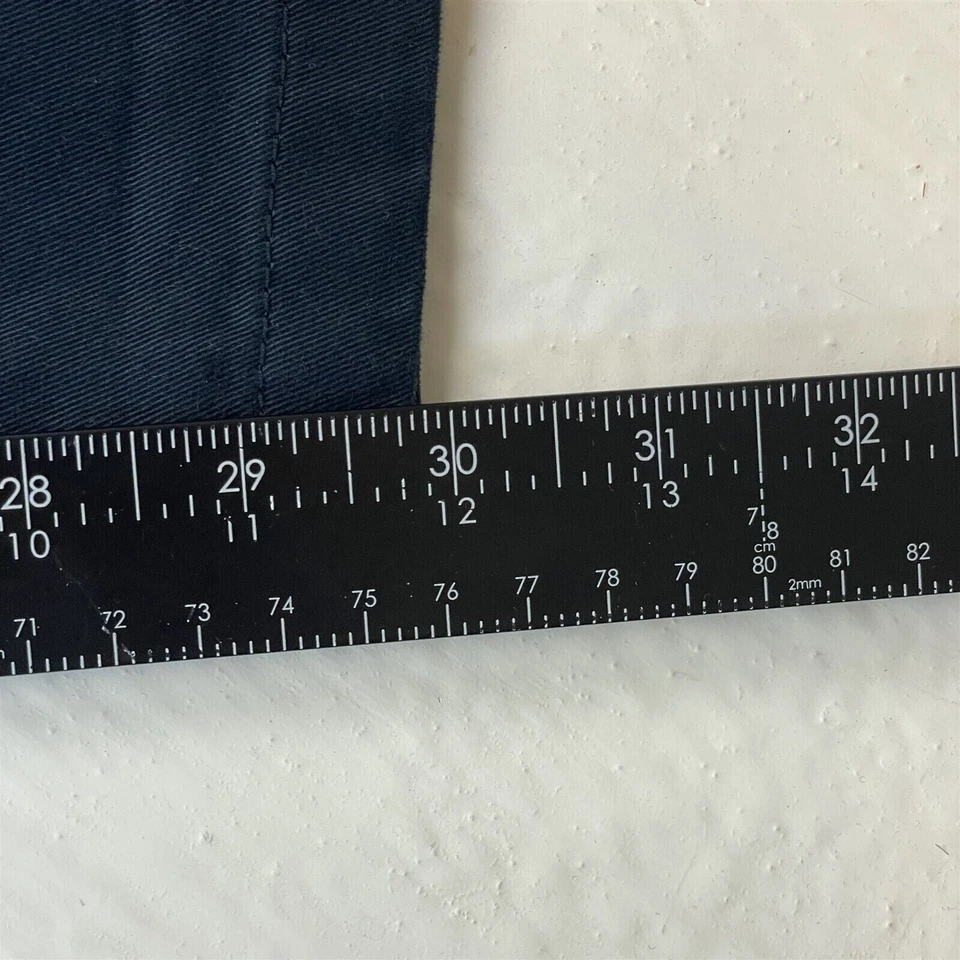 NUEVO Pantalones chinos ajustados Aape a Bathing Ape M 34x30 azul marino para hombre Foto 4 de 4